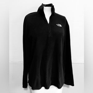 The North Face  Polartec Classic pullover fleece 1/4 zip men size M black